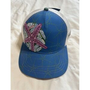 BOCO Gear End Human‎ Trafficking Starfish Trucker Hat Blue White Snapback NEW